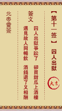 囚人出狱