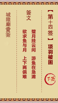 项羽被困