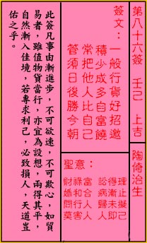 陶倚治生
