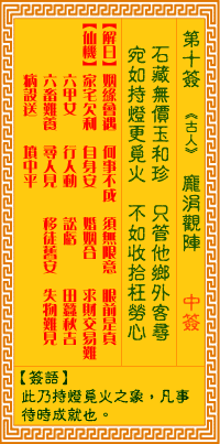 庞涓观阵