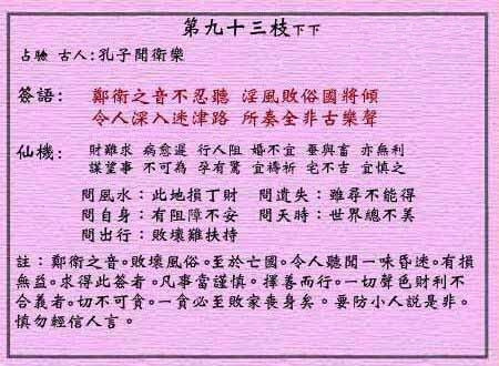 孔子闻郑卫之音