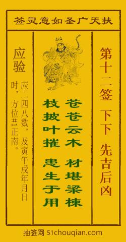 先吉后凶