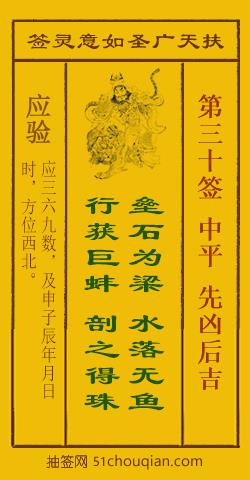 先凶后吉