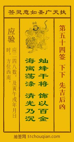 先吉后凶