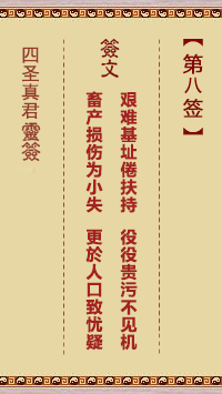 第8签
