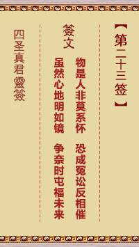第23签