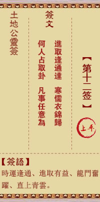 第12签