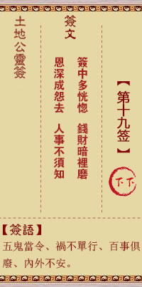 第19签