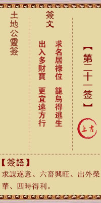 第21签