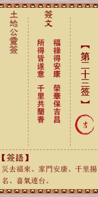 第23签