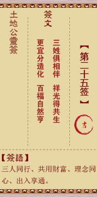 第25签