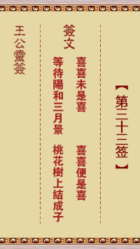 喜喜未是喜、喜喜便是喜