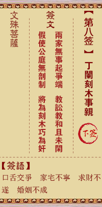 丁阑刻木事亲(廿四孝)