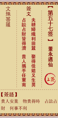 董永遇仙