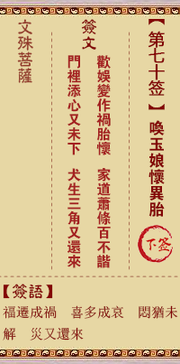 唤玉娘怀异胎（玉娘私情遇难）