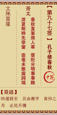 孔子修春秋