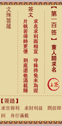 童人关求名