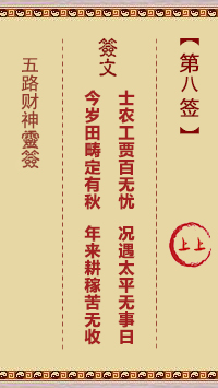 第8签
