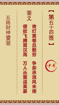 第54签