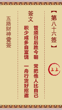 第86签