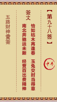 第98签