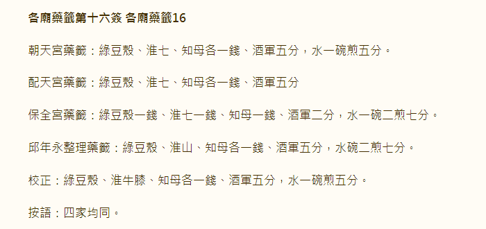 第16签