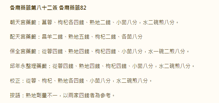 第82签
