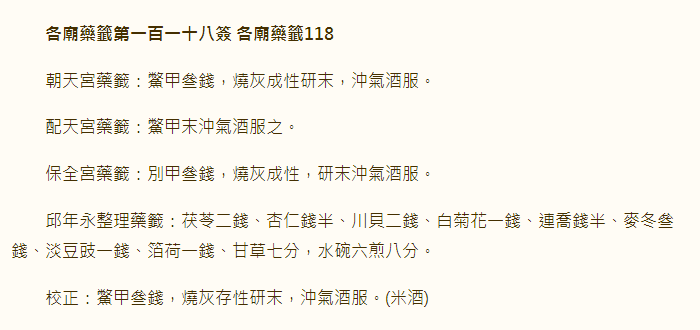 第118签