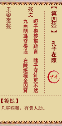 孔子在陈