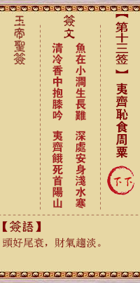 夷齐耻食