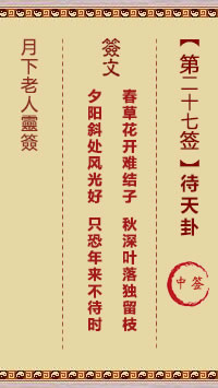 待天卦