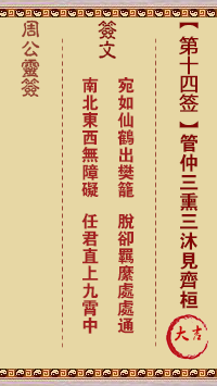 管仲三熏三沐见齐桓