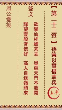 孙策以玺借袁兵
