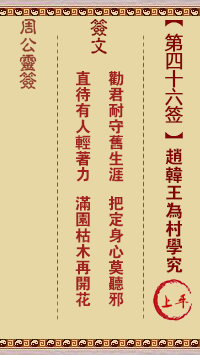 赵韩王为村学究
