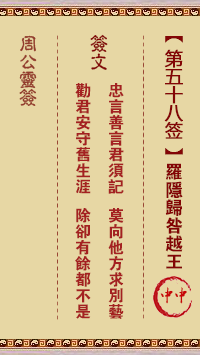 罗隐归咎越王
