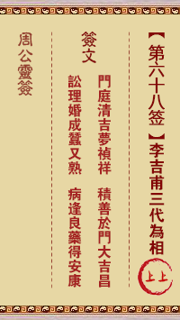 李吉甫三代为相