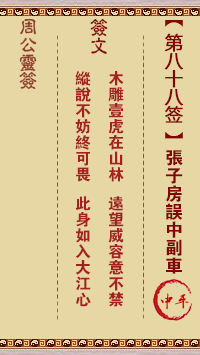 张子房误中副车