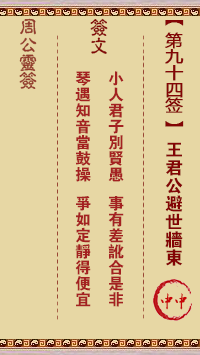 王君公避世墙东