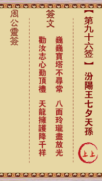 汾阳王七夕天孙
