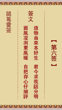 第6签