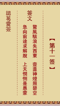 第11签