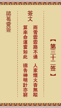 第32签