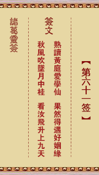 第61签