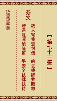 第73签