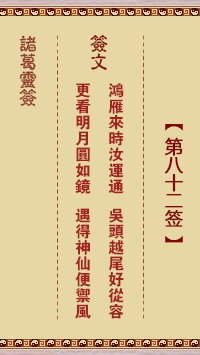 第82签