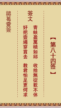 第84签